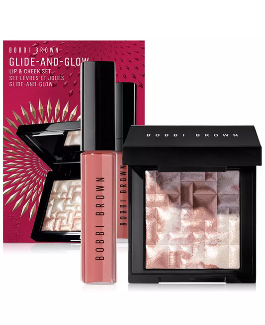 Bobbi Brown 2-Pc. Glide-and-Glow Lip Gloss + Highlighter Set