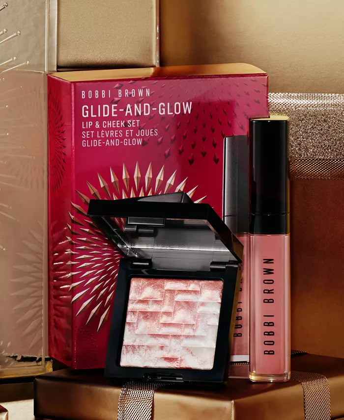 Bobbi Brown 2-Pc. Glide-and-Glow Lip Gloss + Highlighter Set