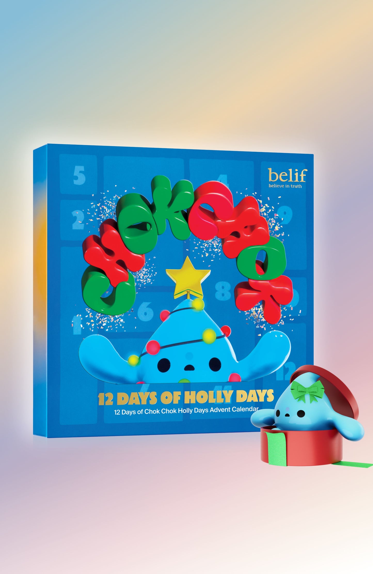 belif 12 Days of ChokChok Hollydays Advent Calendar
