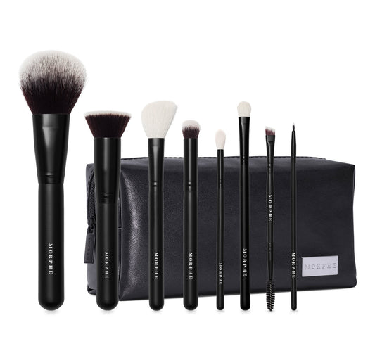 MORPHE GET THINGS STARTED 8-PIECE FACE & EYE BRUSH SET