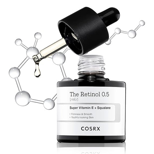 COSRX Retinol 0.5 Oil, Anti-aging Serum with 0.5% Retinoid Treatment