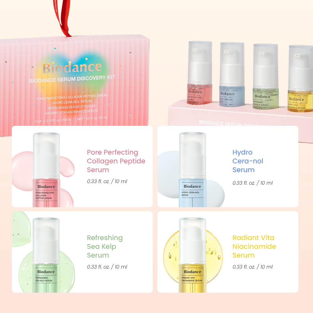 BIODANCE Serum Discovery Set: 4 Mini Serums Set