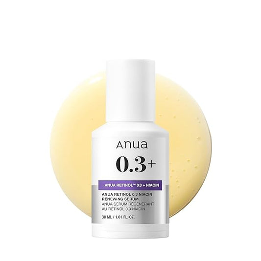 Anua Retinol Serum for Anti-Aging, Textured skin