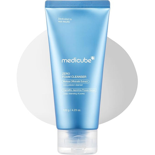 medicube Zero Foam Cleanser for Sensitive Skin - Sebum Control, Moisture Balance