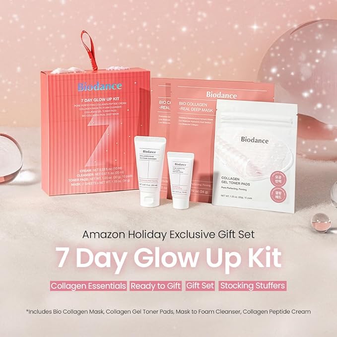 BIODANCE 7 Day Glow Up Kit: Holiday Collagen Gift Set