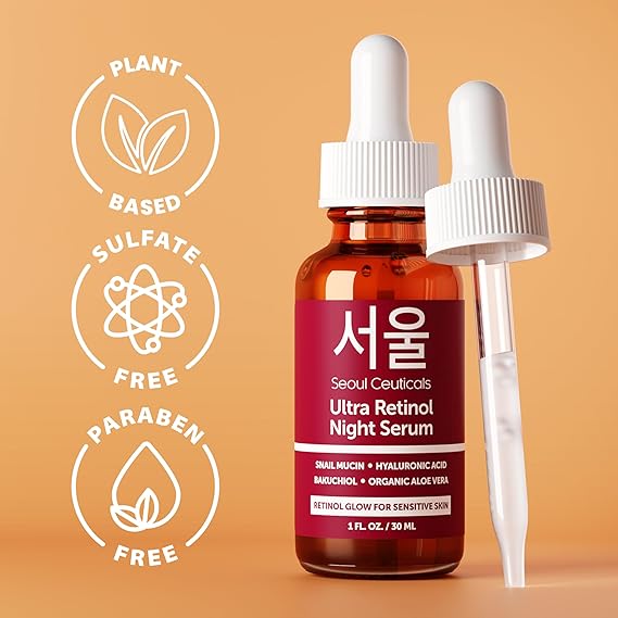 SeoulCeuticals 1% Korean Retinol Night Serum