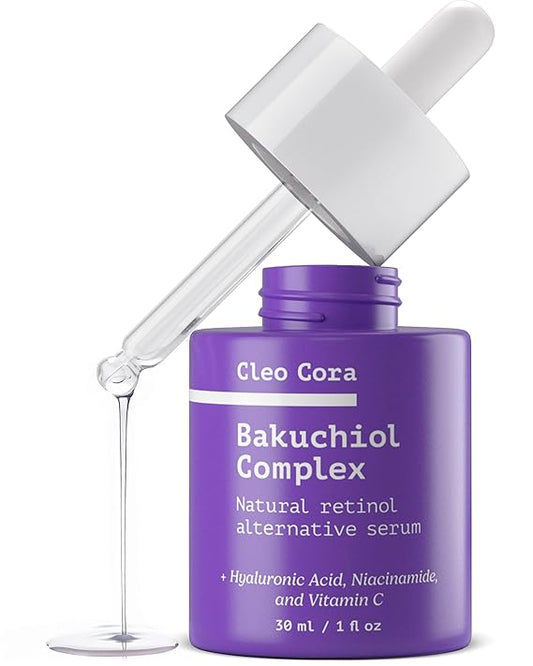 Bakuchiol Retinol Serum - Anti Aging Serum for Face & Eyes