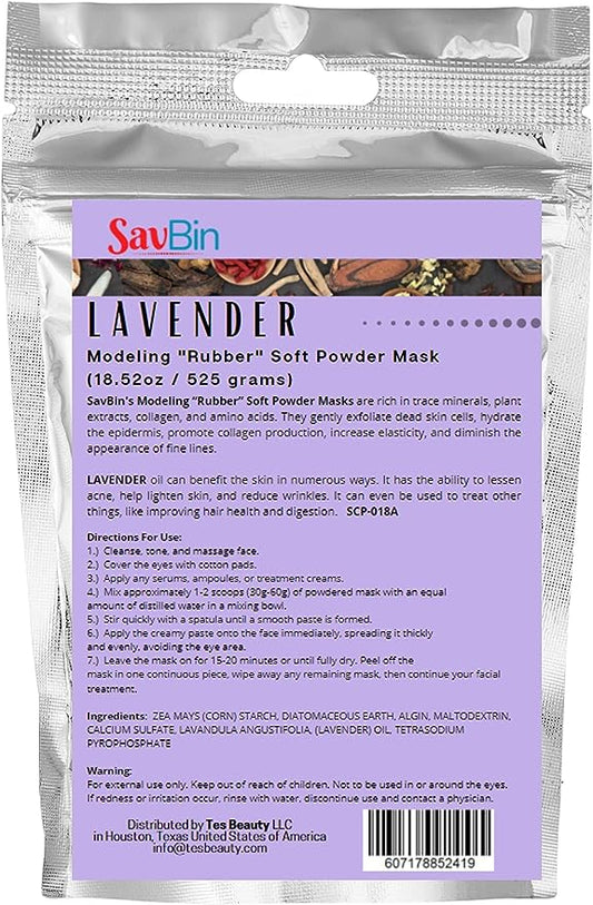 Powder face mask modeling