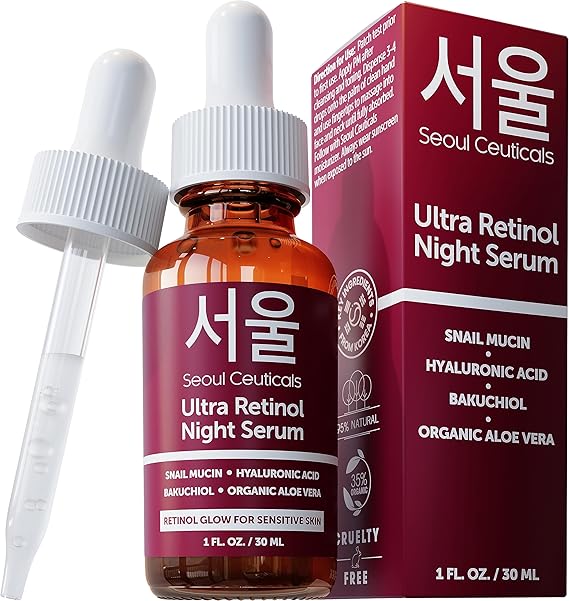 SeoulCeuticals 1% Korean Retinol Night Serum