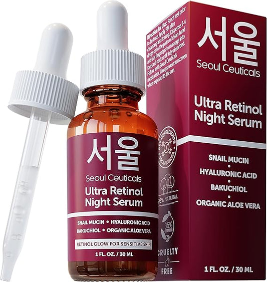 SeoulCeuticals 1% Korean Retinol Night Serum