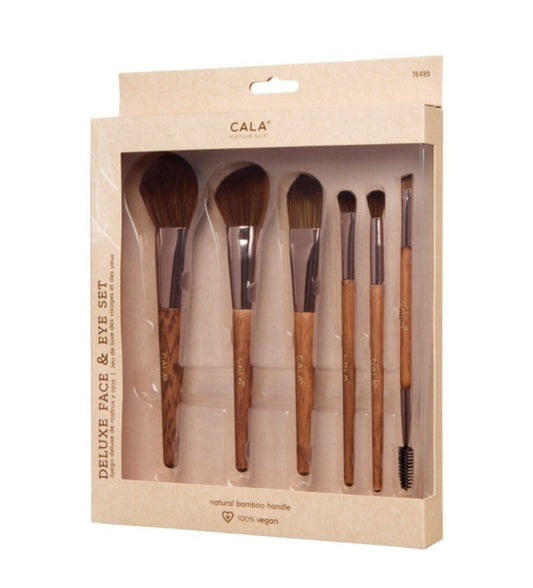 DARK BAMBOO DELUXE FACE & EYE SET (6 PCS.)