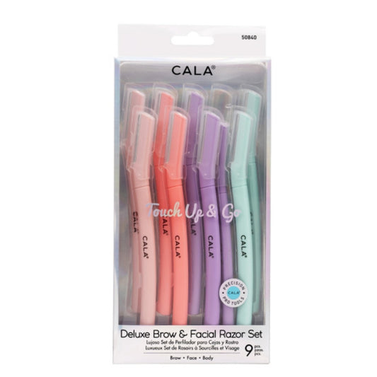 BROW & FACIAL RAZORS (9PCS)