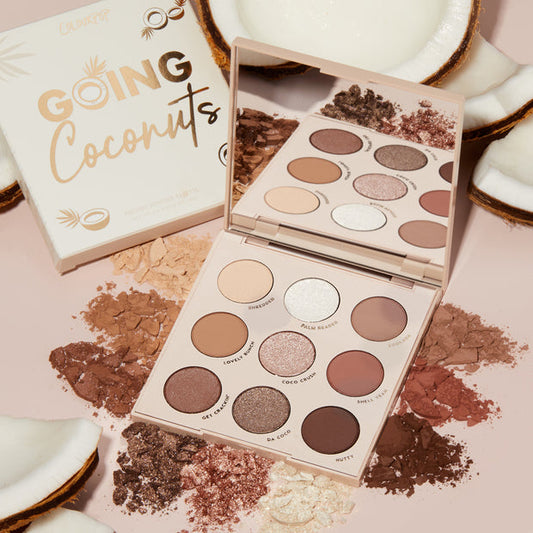 colourpop Going Coconuts Neutral Shadow Palette