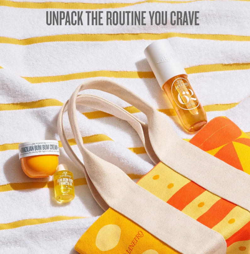 Limited Edition Sol Tote + Body Essentials Set