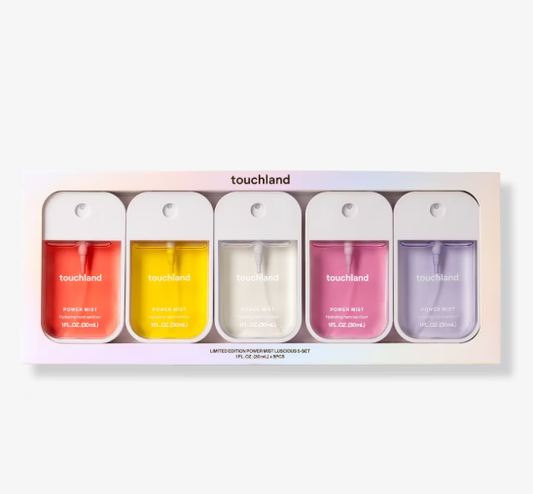 Limited Edition Power Mist Hydrating Hand Sanitizer Luscious 5-set