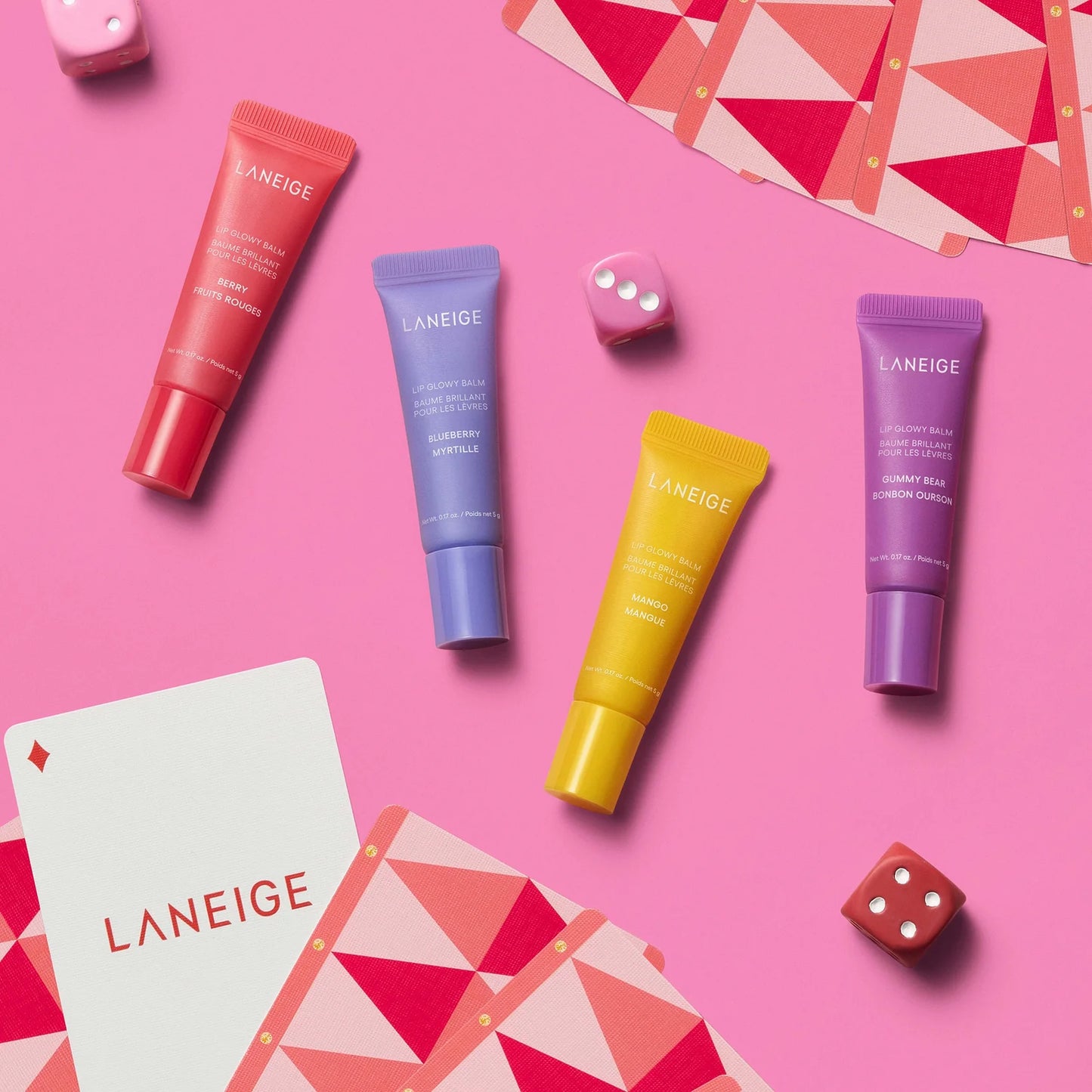 LANEIGE  Glowy Lip Minis Lip Treatment Gift Set