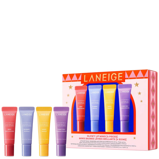 LANEIGE Glowy Lip Minis Lip Treatment Gift Set