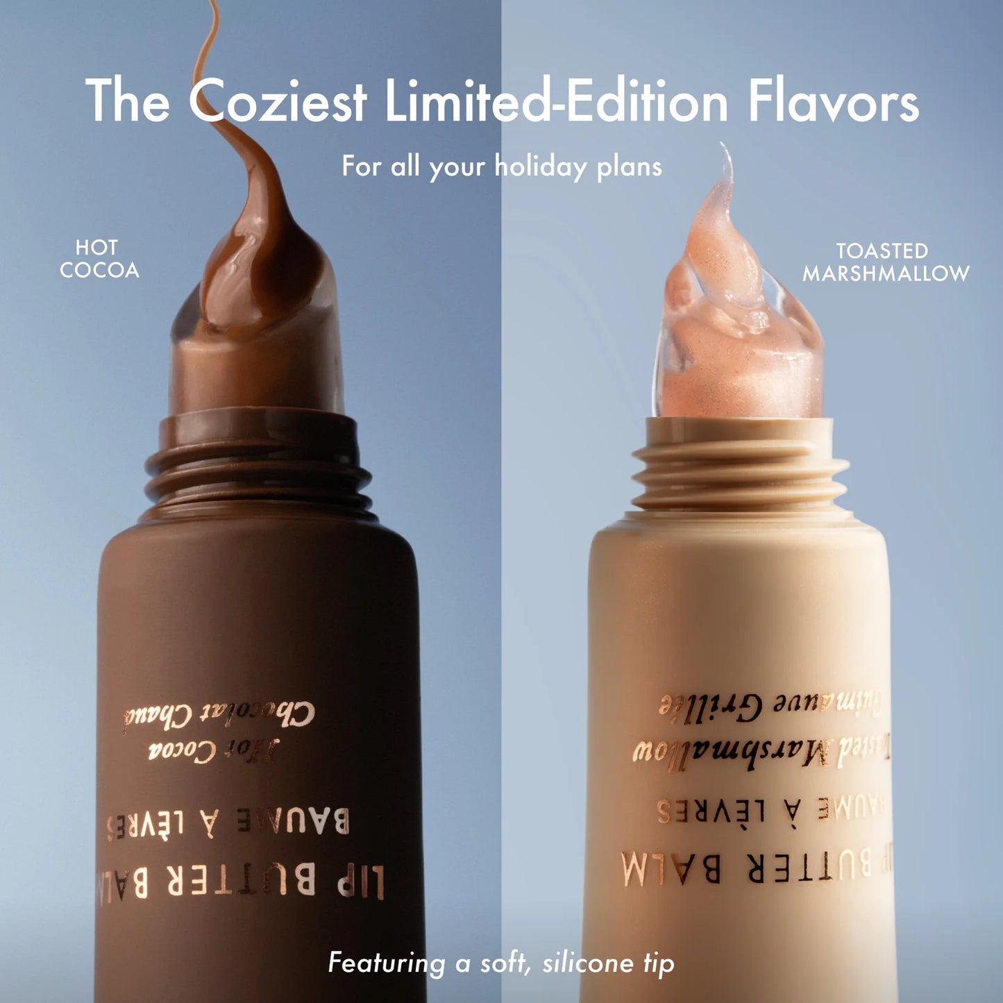 Summer Fridays  The Holiday Trio Set with Lip Butter Balm in Hot Cocoa & Toasted Marshmallow