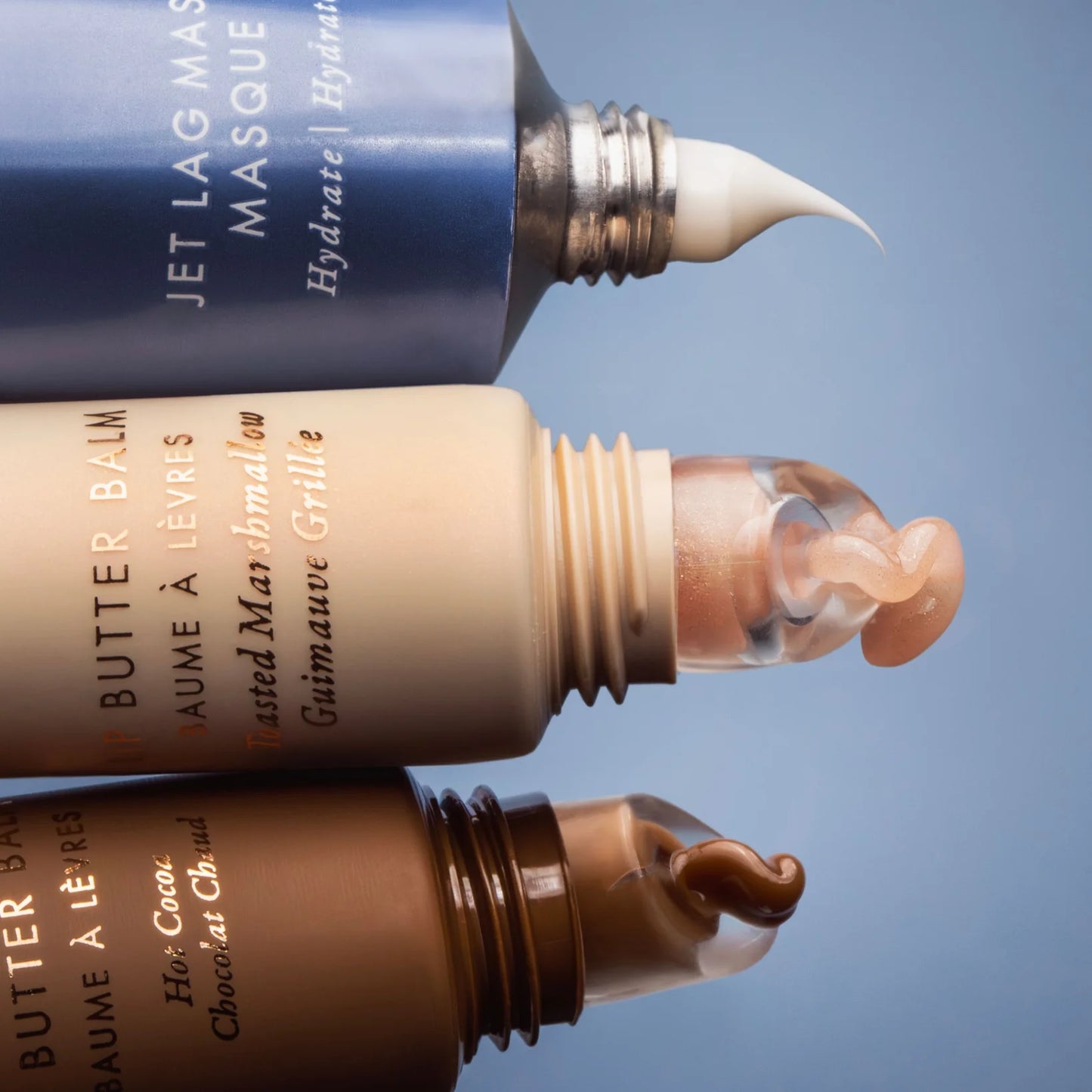 Summer Fridays  The Holiday Trio Set with Lip Butter Balm in Hot Cocoa & Toasted Marshmallow