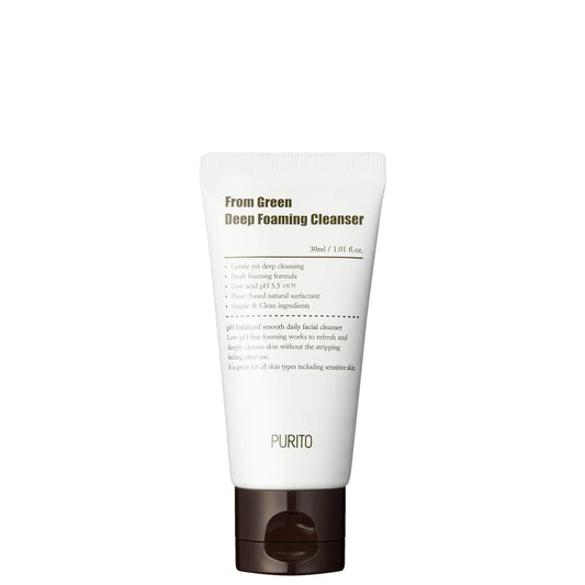 PURITO - From Green Deep Foaming Cleanser Mini 30ml