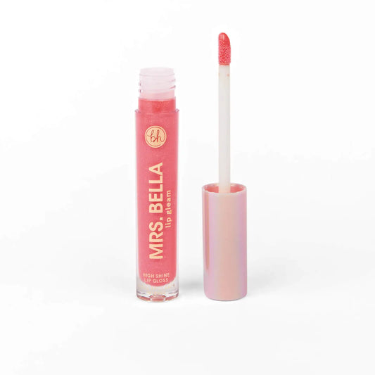 Mrs Bella Lip Gleam - High Shine Lip Gloss: Golden Peach