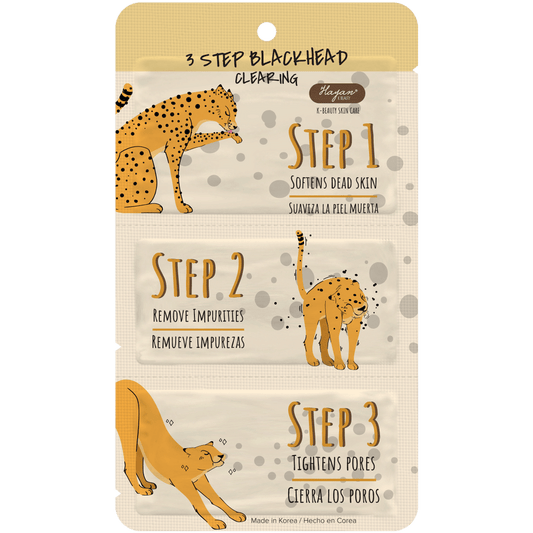 3 step blackhead clearing mask
