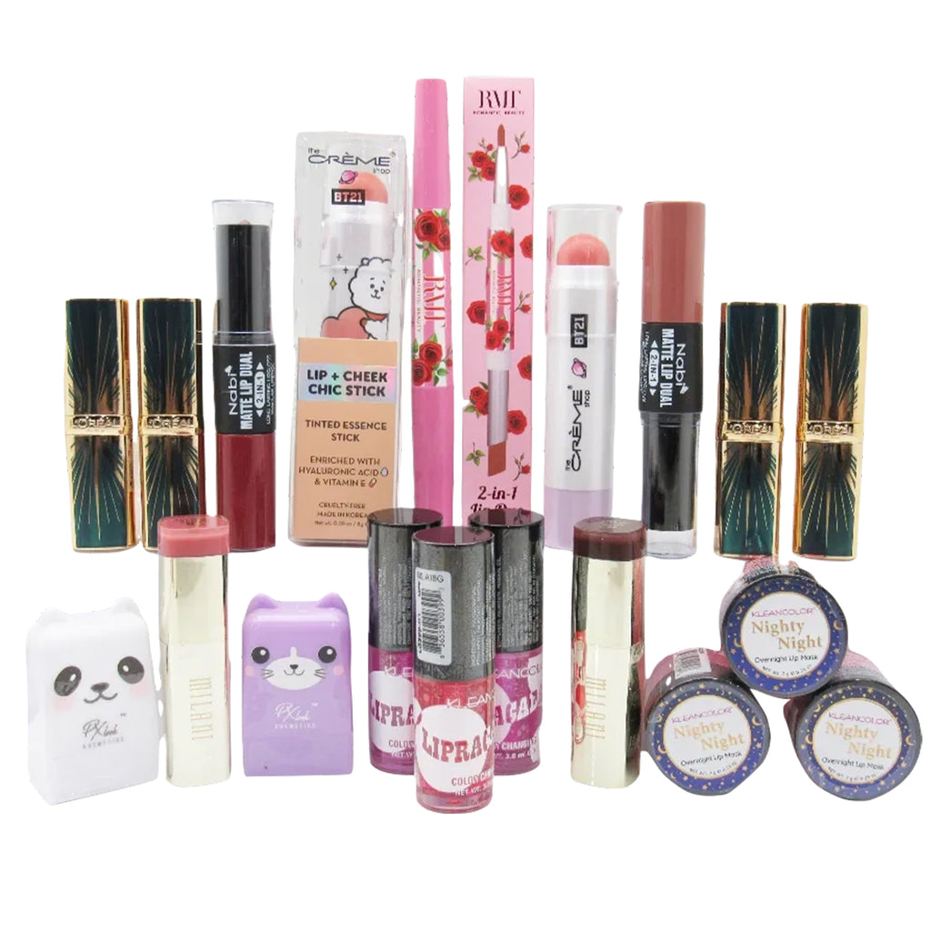 Assorted Lip Gloss Mix - Wholesale 20 Units