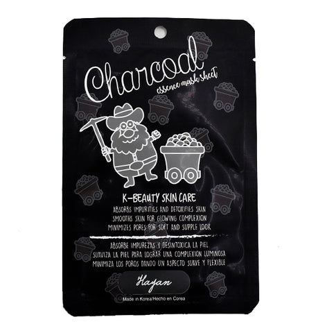 Charcoal sheet mask Hayan Beauty
