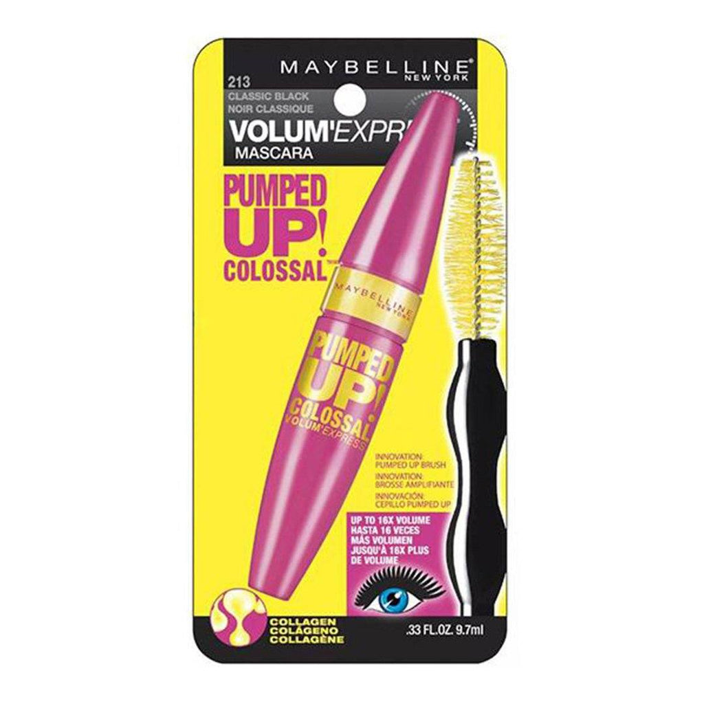 Maybelline Volume Pumped Up Colossal Mascara Wholesale Pack 6 Units