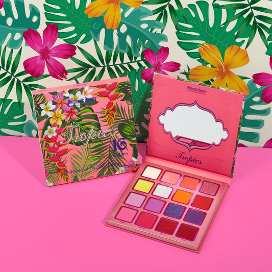 Tropics Eyeshadow Palette - 16 Colors